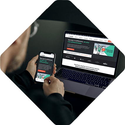 Spryker tile website image